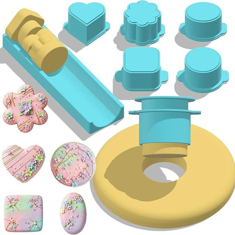Donut Mold Silicone - Set di stampi per cake pop,