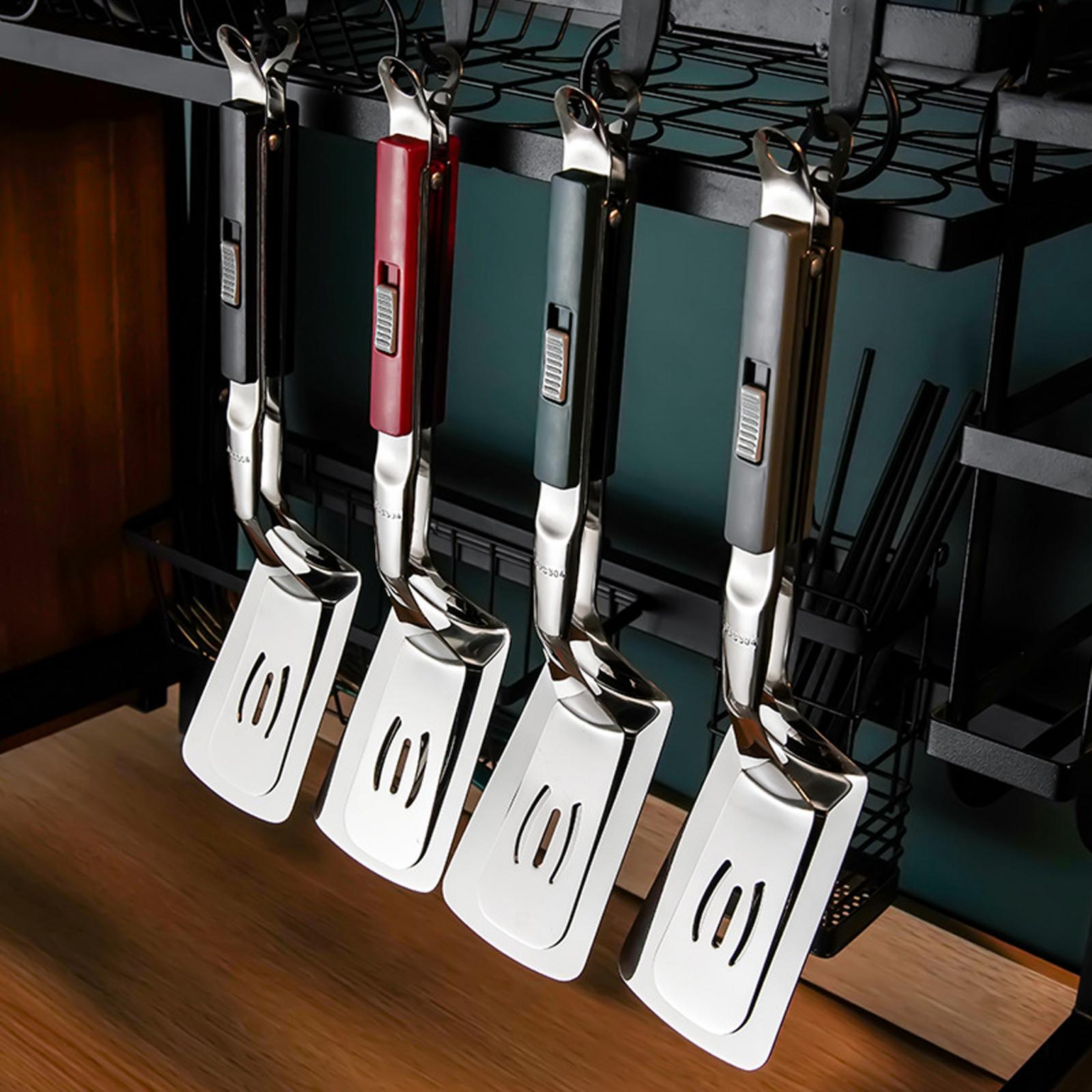Okonomiyaki Spatula - Pinze per spatola in acciaio inossidabile