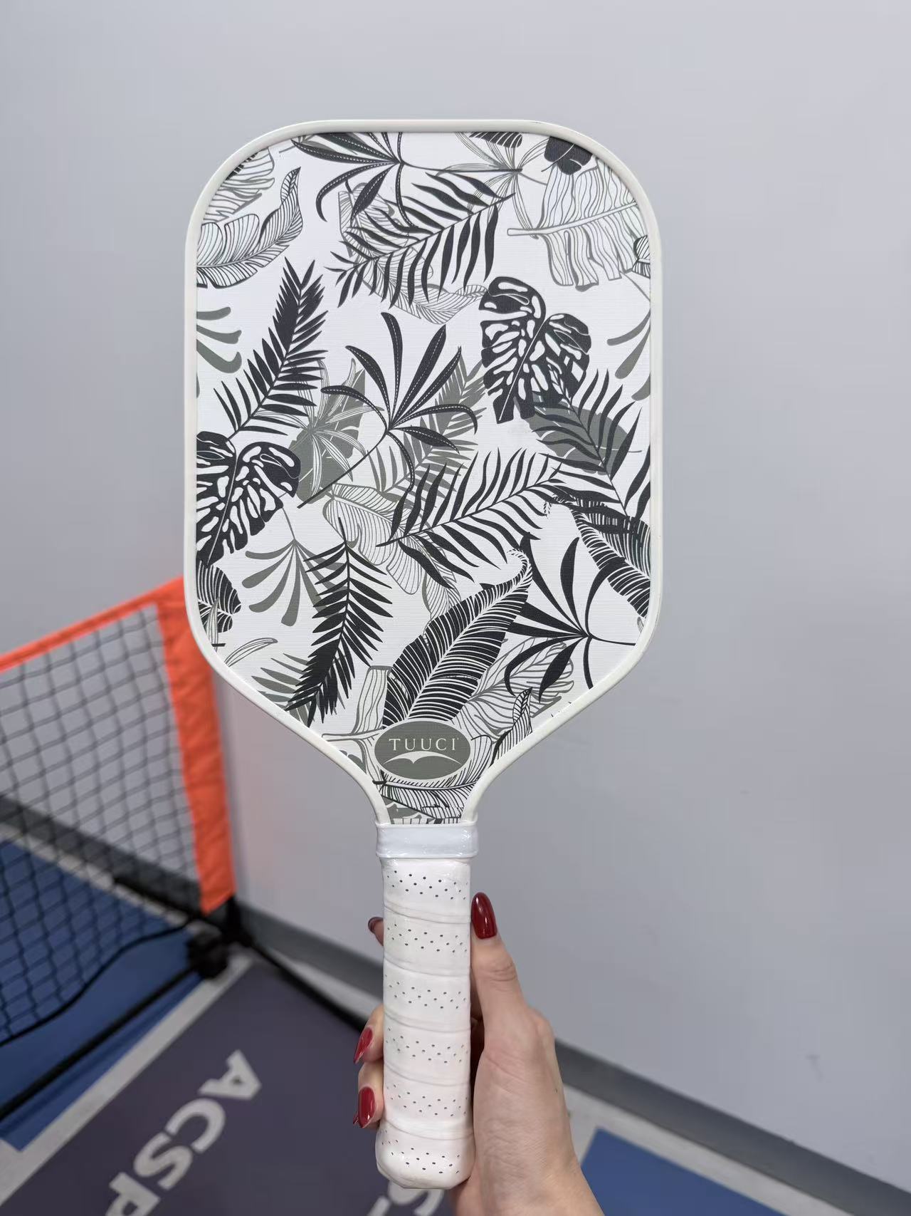 Crepe Pan Carbon - Racchetta da Pickleball con Stampa su