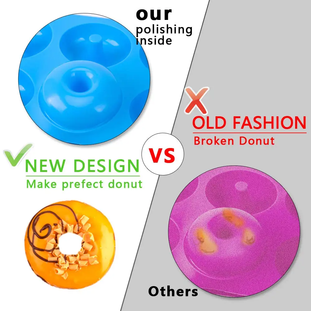 Stampo in silicone a 6 fori pe - Donut Mold Silicone recensione e prezzo